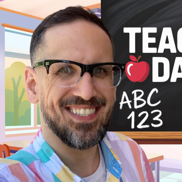 Teacher Danny profile image Teacher Danny smiling
